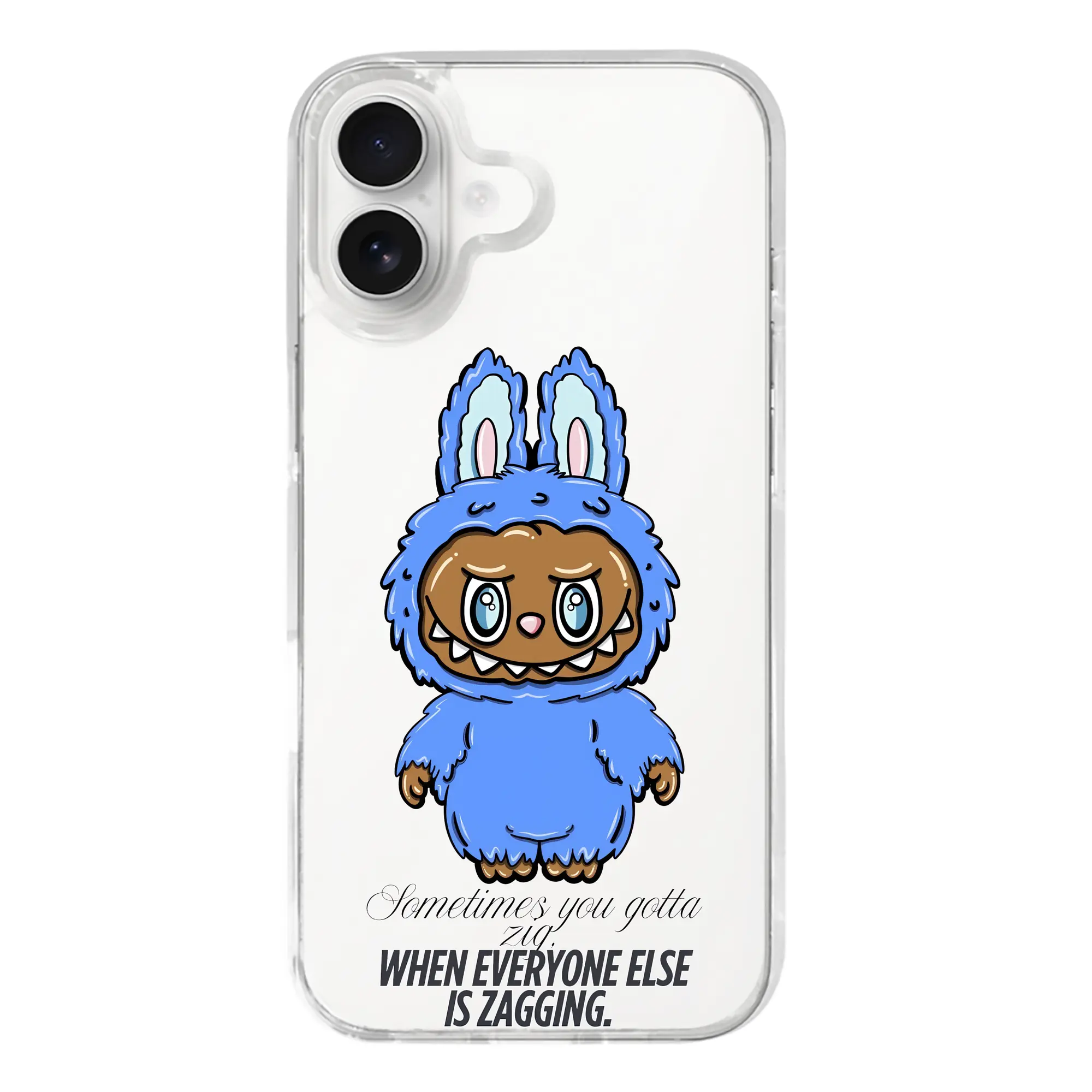 ラブブ グッズ ラブブ - iPhone 17シリーズ 透明スマホケース – 薄型・耐衝撃・精密フィット保護カバー